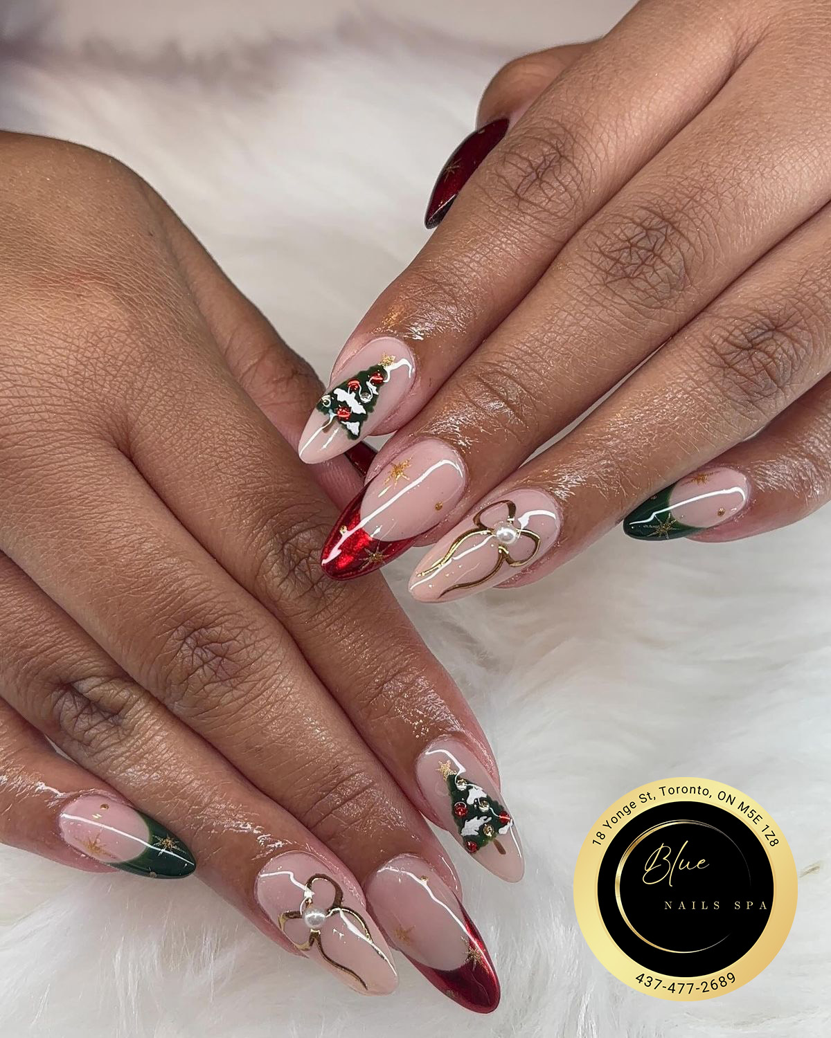 Summer Nails | Blue Nails Spa